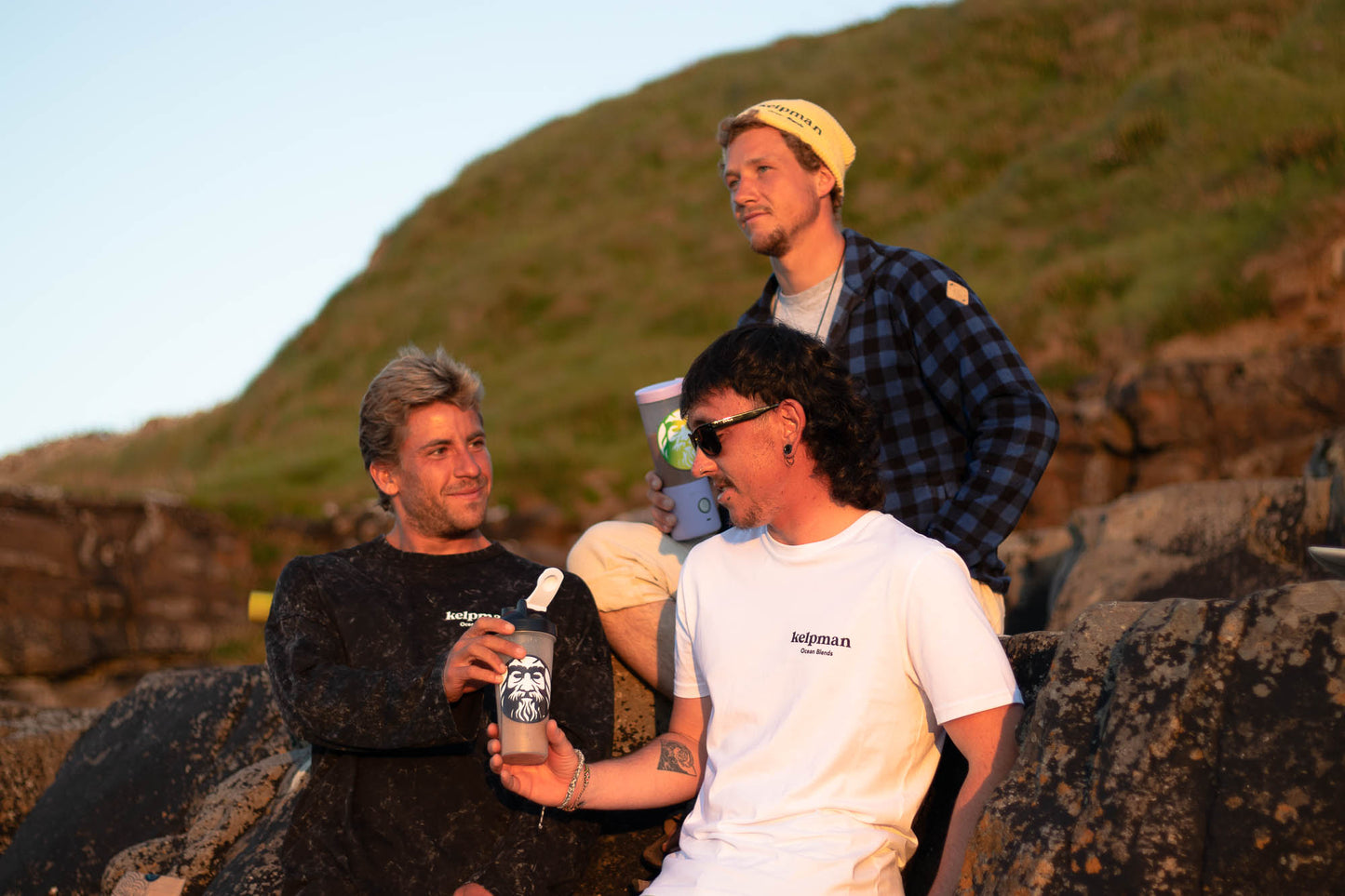 Kelpman Embroidered Fisherman Beanie